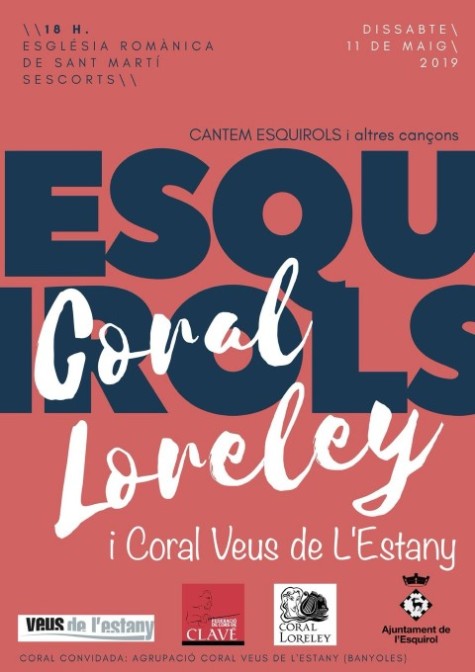 cartell Loreley + Veus Estany (Small)
